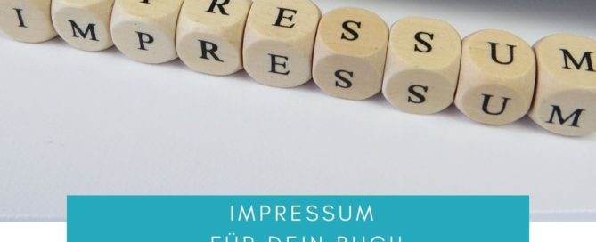 Impressum Buch